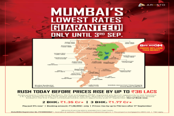 Ariisto Codename Big Boom offers 2 & 3 BR priced 30% less than market